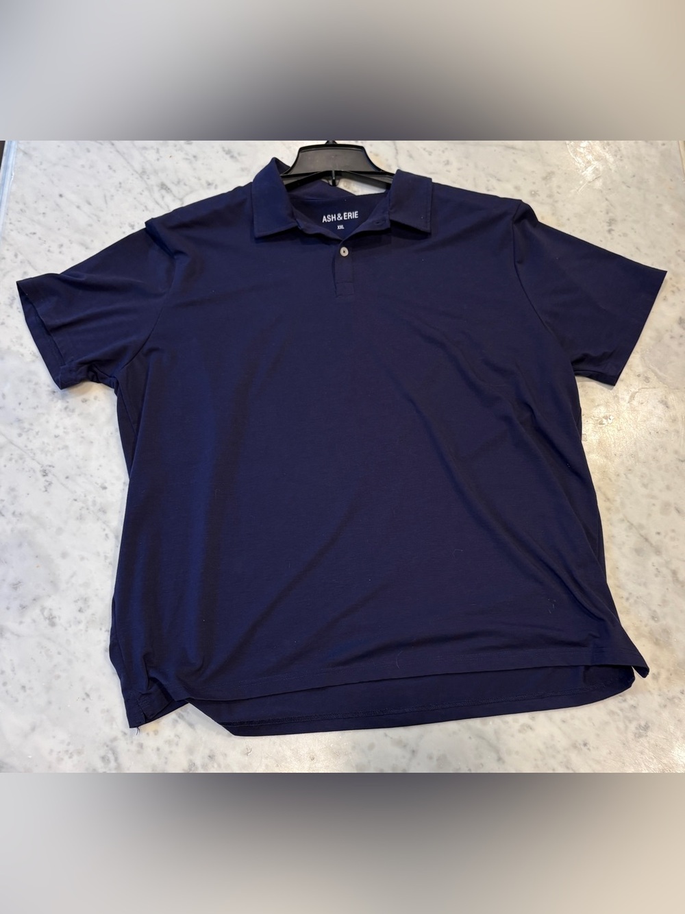 Ash & Erie Navy Blue polo, size XXL, Excellent pre owned condition!